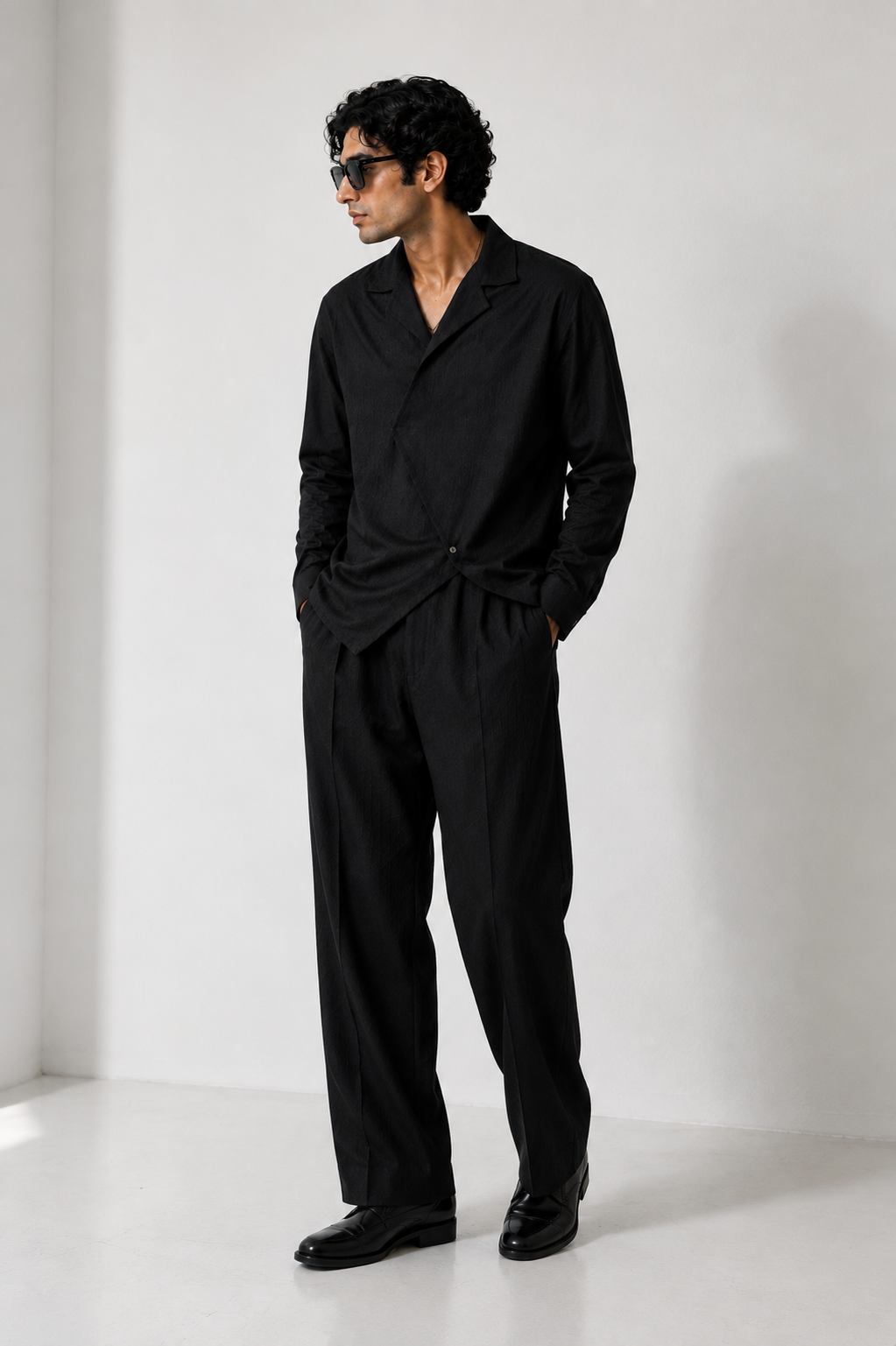 The Fold Co-ord Set – Black