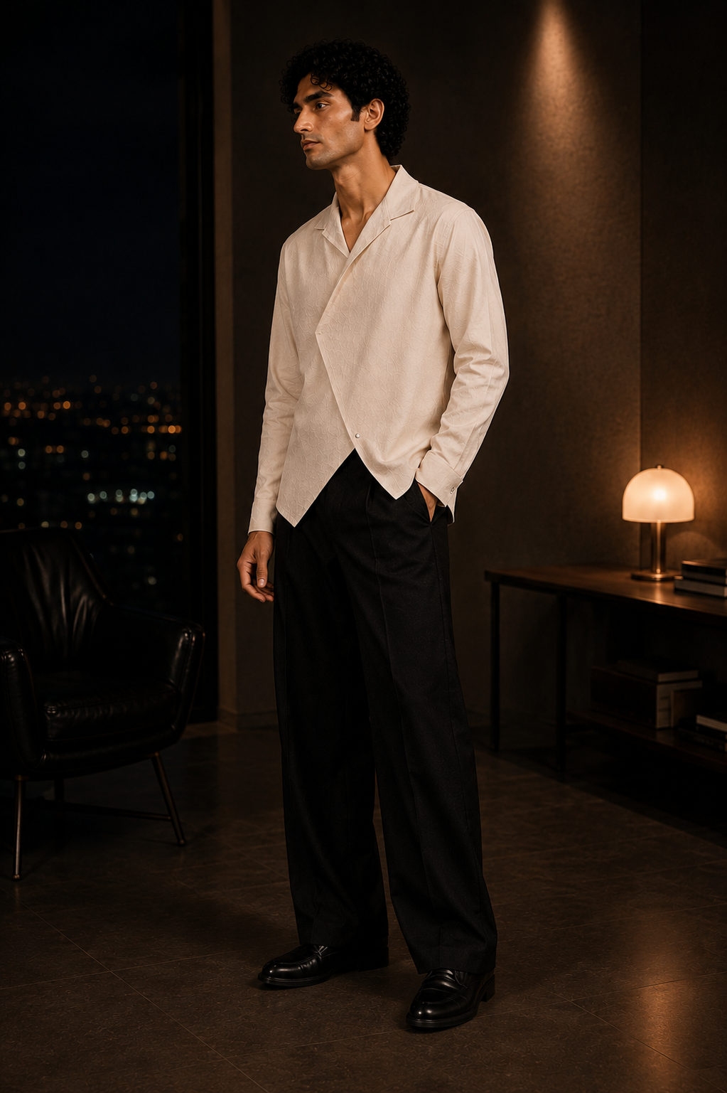 The Fold Shirt – Ivory
