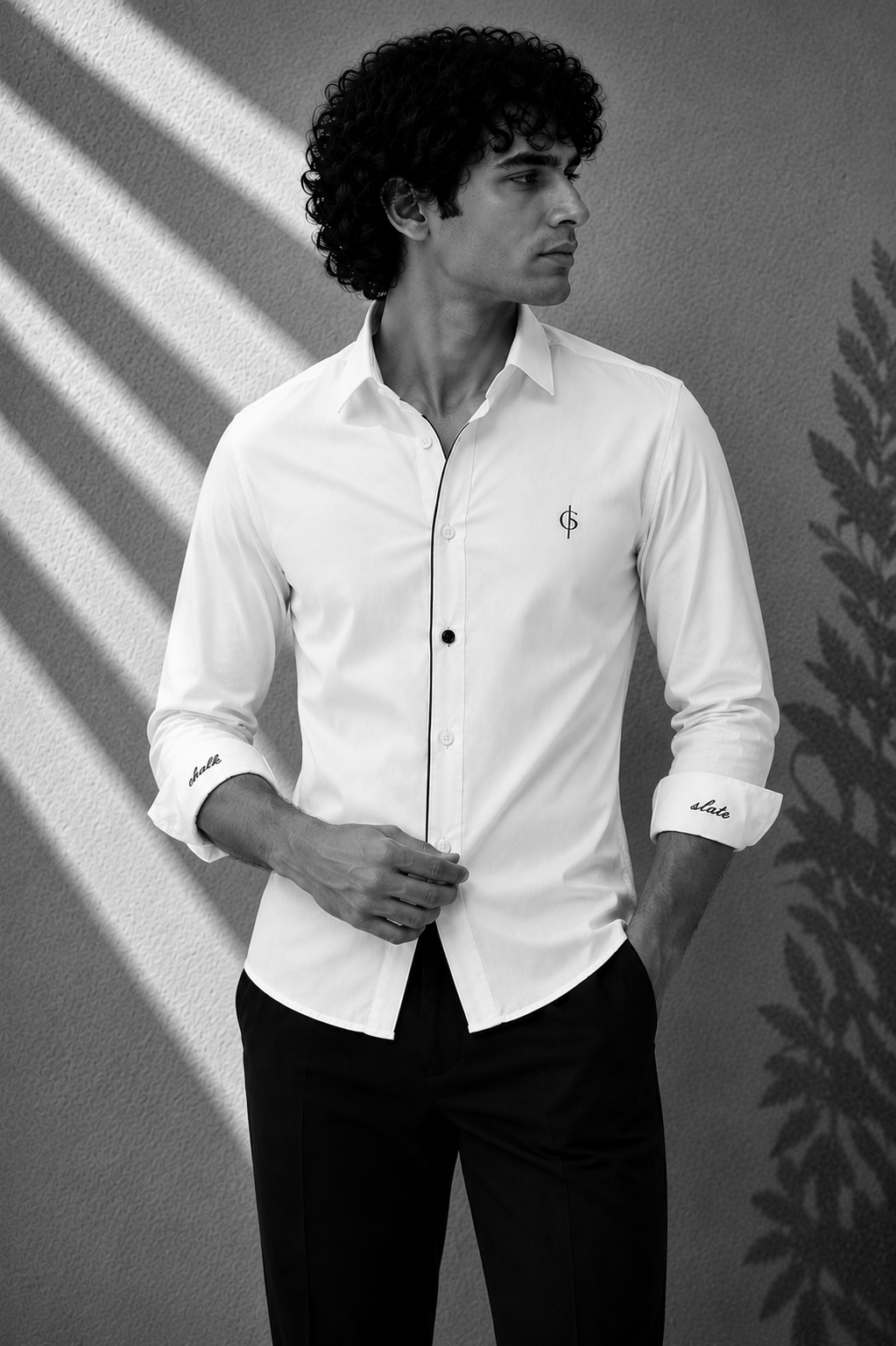 The First Light Shirt – Premium White Cotton Shirt | 9 AM Collection