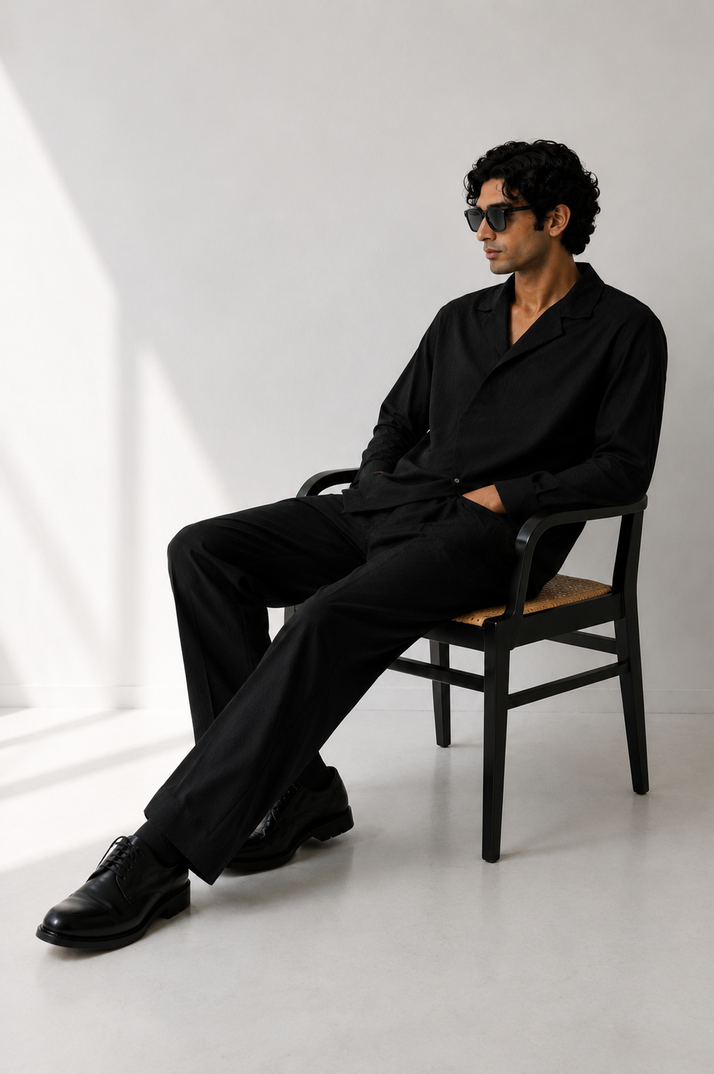 The Fold Co-ord Set – Black