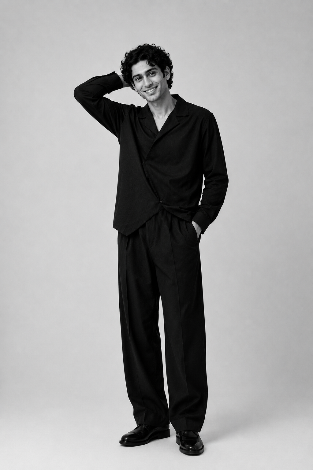 The Fold Co-ord Set – Black