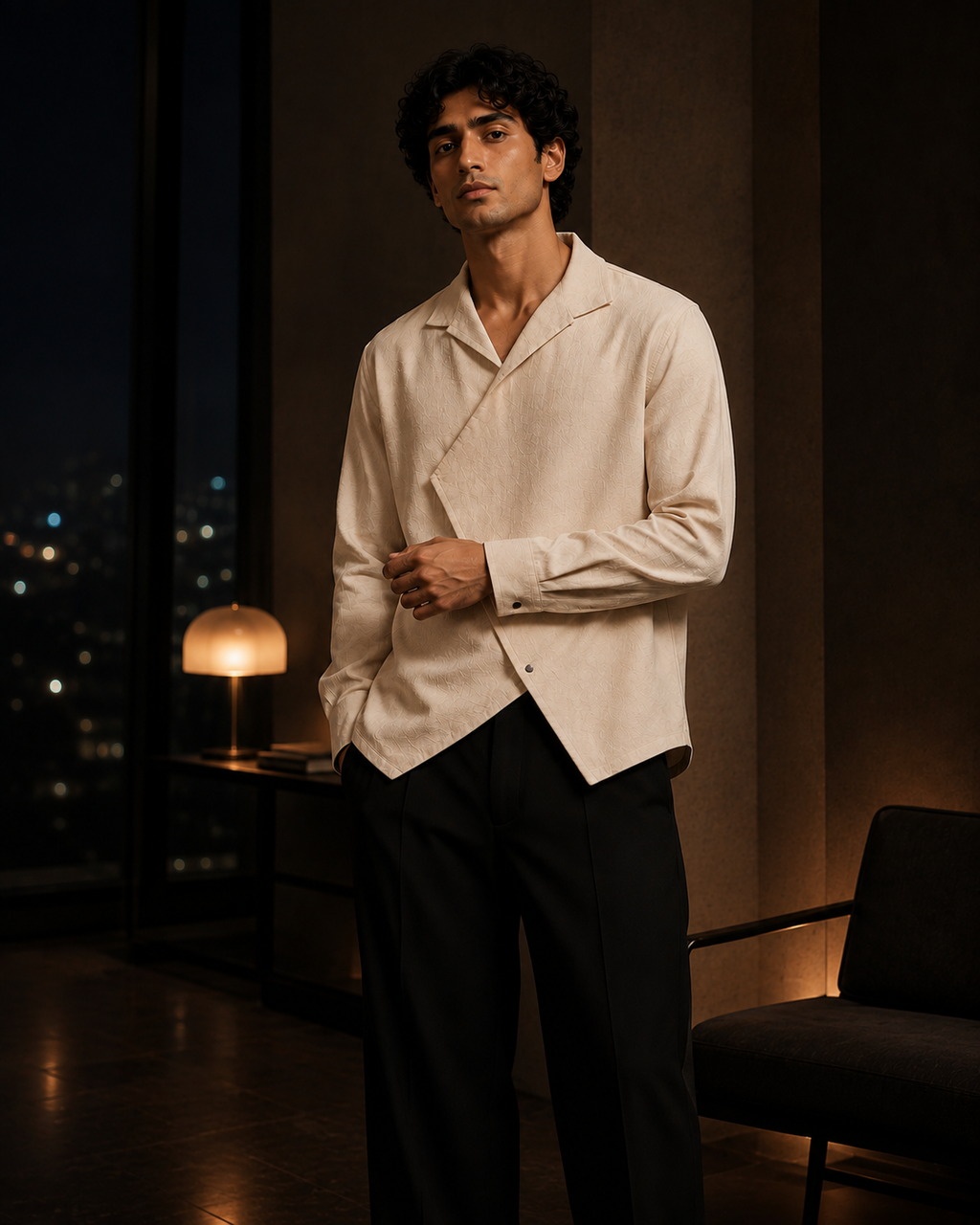The Fold Shirt – Ivory