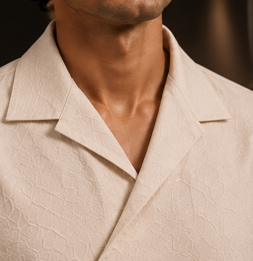The Fold Shirt – Ivory