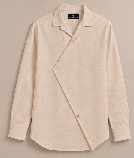 The Fold Shirt – Ivory